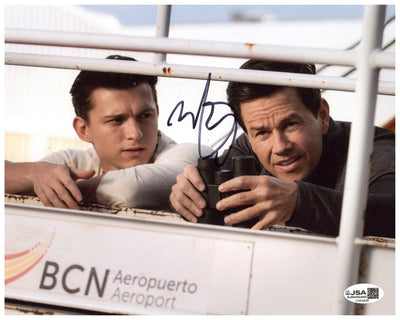 Mark Wahlberg Signed 8x10 Photo Uncharted Autographed JSA COA