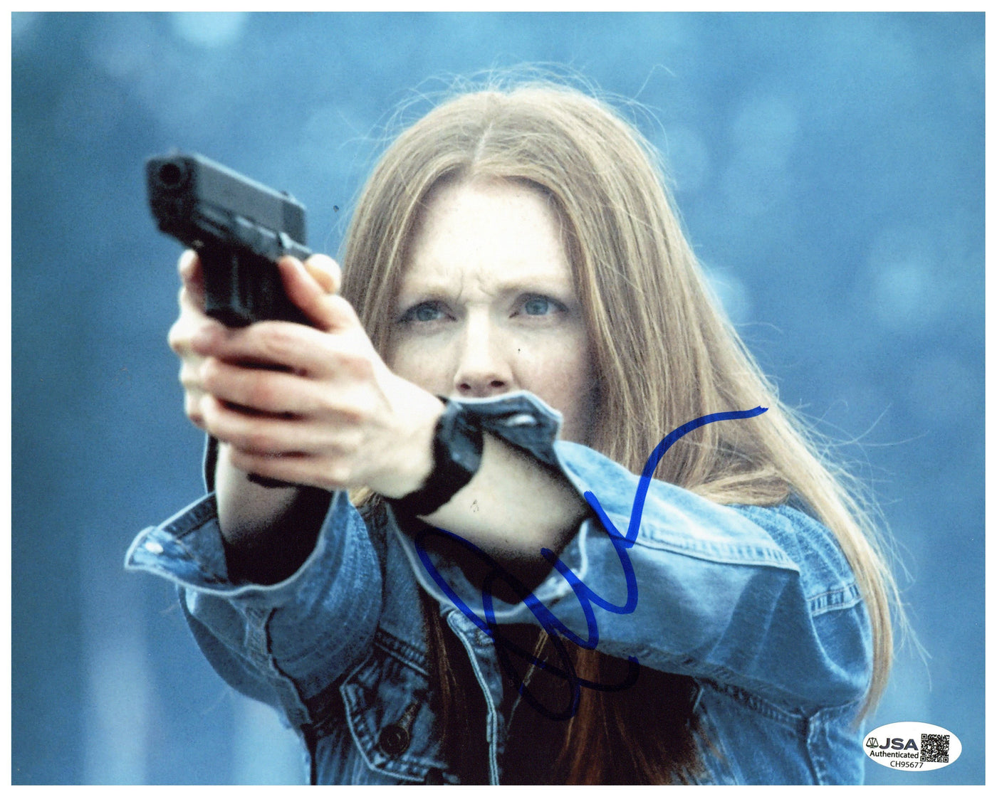 Julianne Moore Signed 8x10 Photo Hannibal Autographed JSA COA