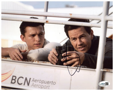Mark Wahlberg Signed 8x10 Photo Uncharted Autographed JSA COA
