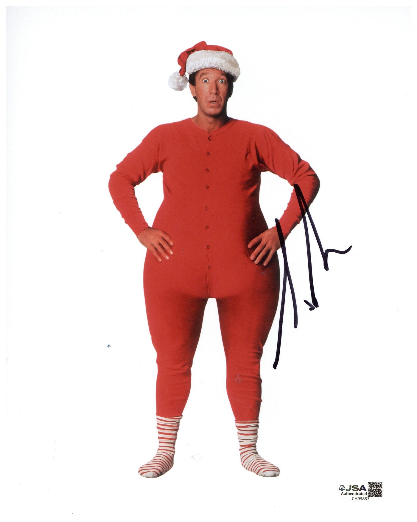 Tim Allen Signed 8x10 Photo The Santa Clause Autographed JSA COA