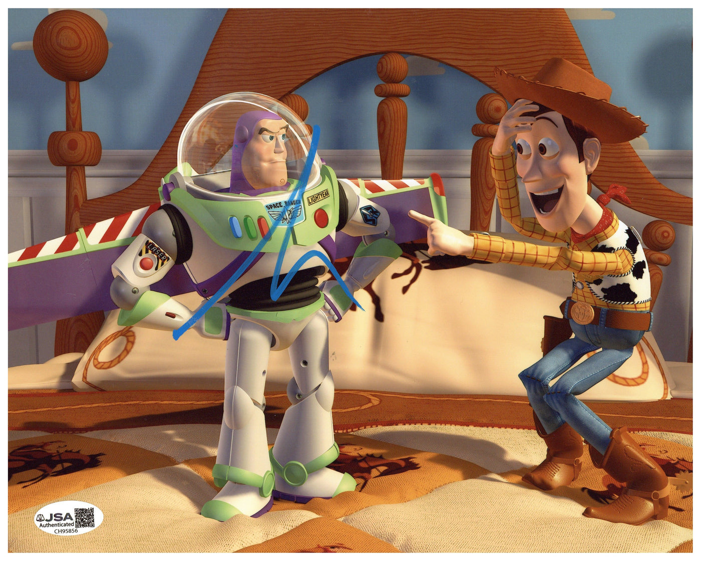 Tim Allen Signed 8x10 Photo Toy Story Buzz Lightyear Autographed JSA COA 4