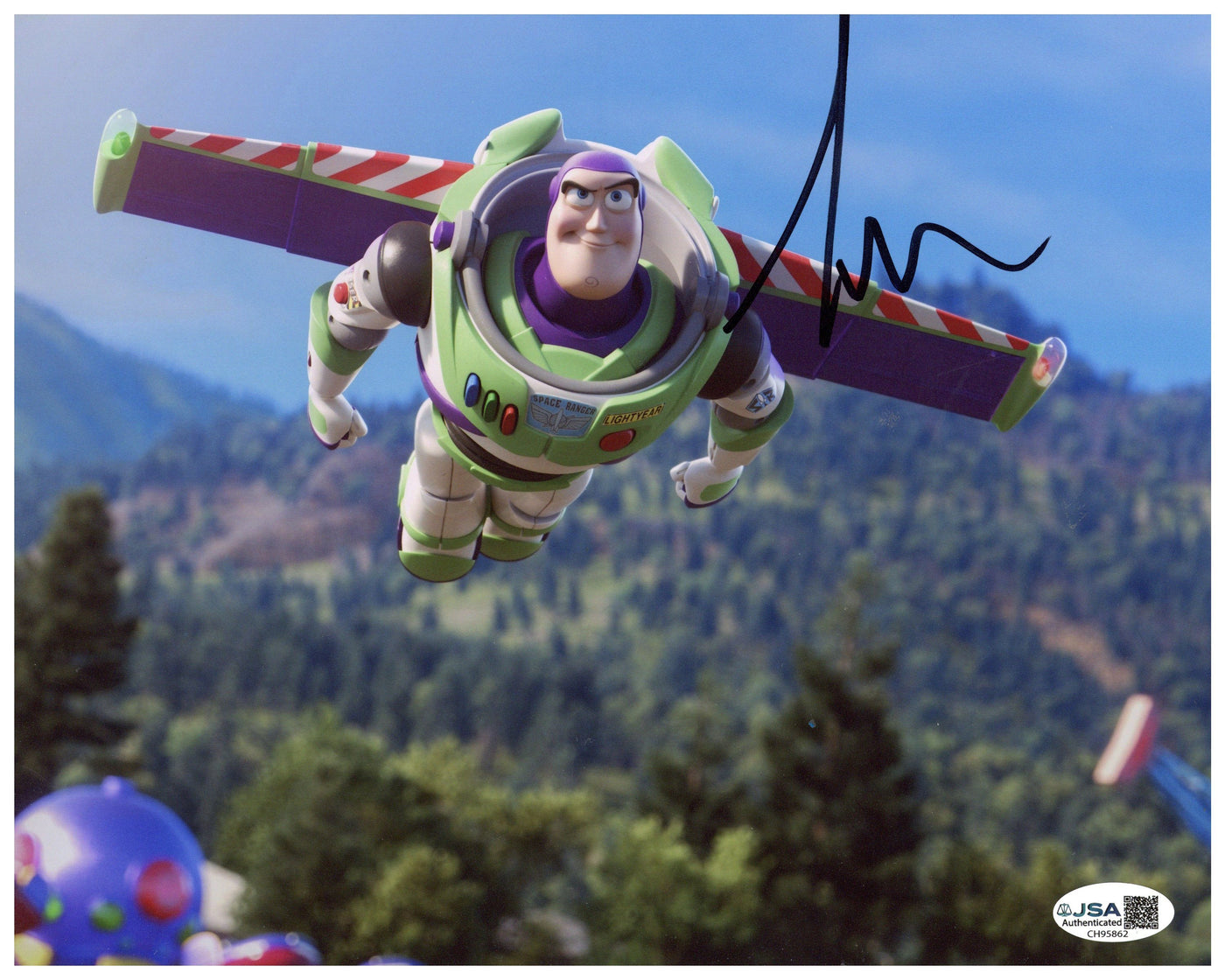 Tim Allen Signed 8x10 Photo Toy Story Buzz Lightyear Autographed JSA COA 3