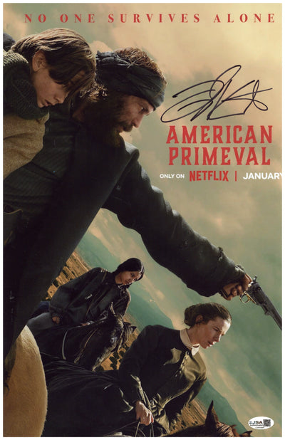 Taylor Kitsch Signed 11x17 Photo American Primeval Autographed JSA COA