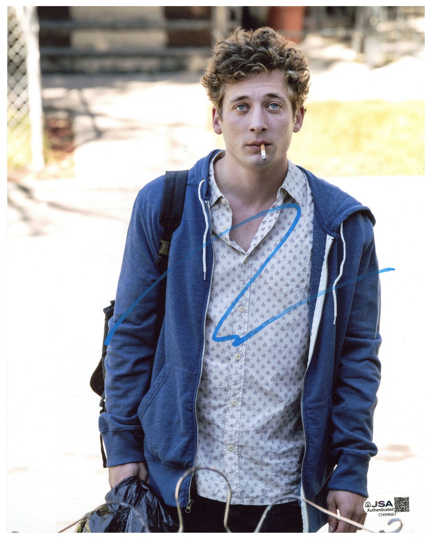 Jeremy Allen White Signed 8x10 Photo Shameless Autographed JSA COA