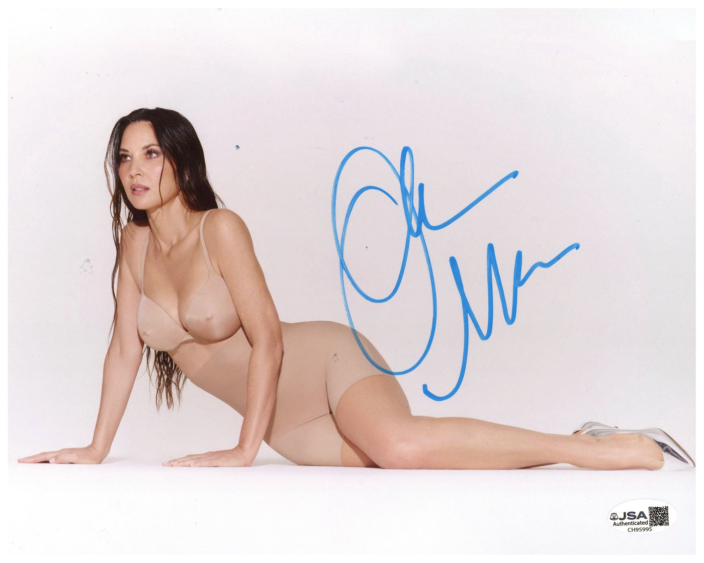 Olivia Munn Signed 8x10 Photo X-Men: Apocalypse Autographed JSA COA 2