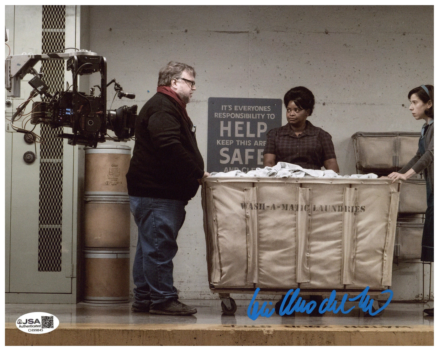 Guillermo del Toro Signed 8x10 Photo Director Shape of Water Autographed JSA COA