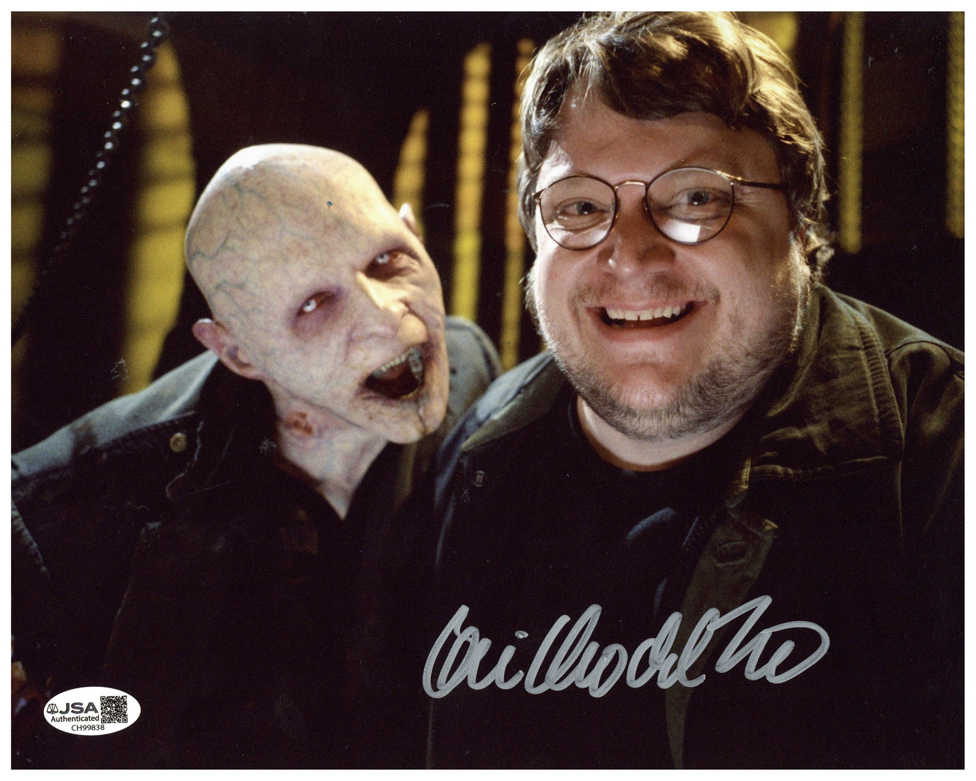 Guillermo del Toro Signed 8x10 Photo Director Blade II Autographed JSA COA 2