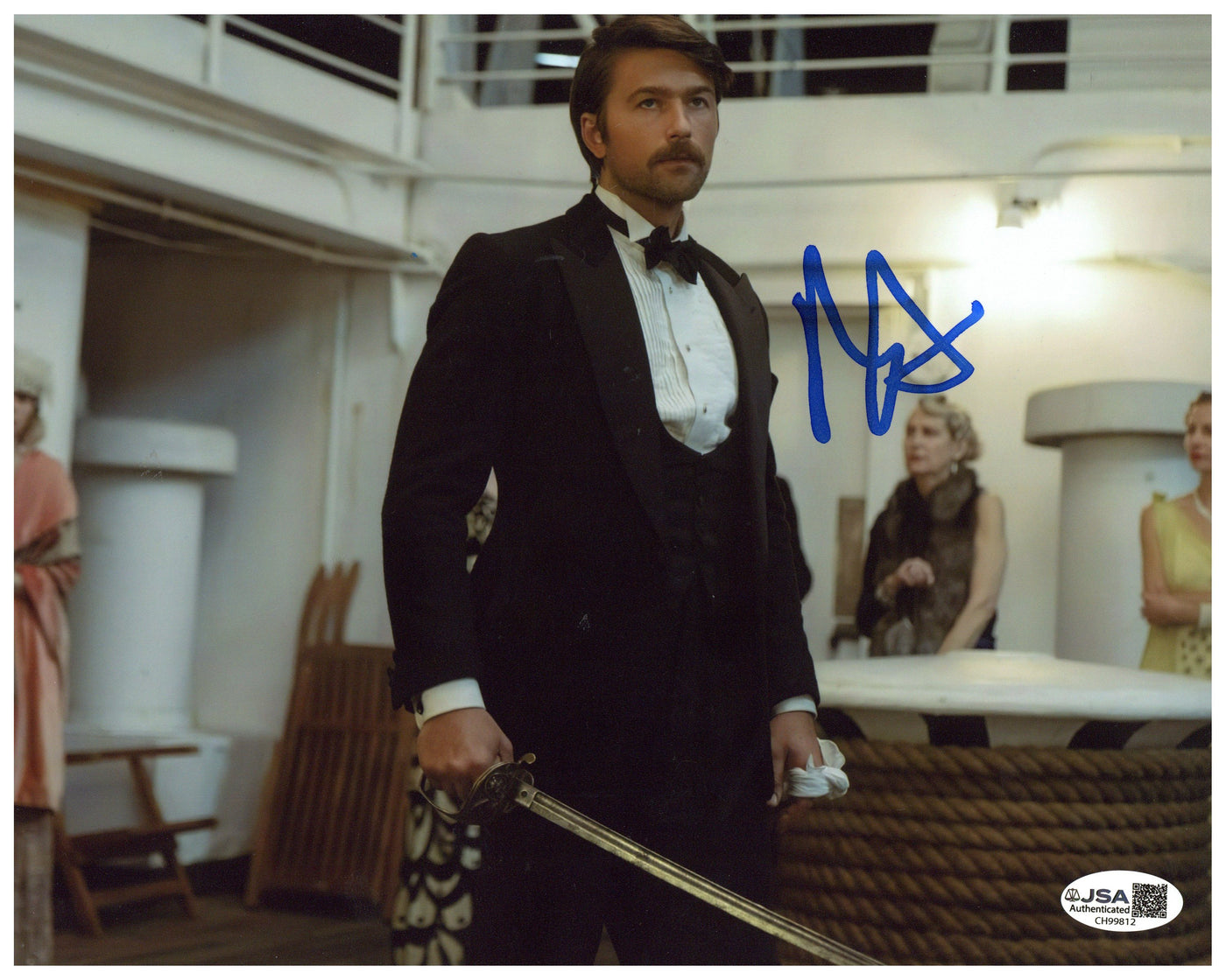 Brandon Sklenar Signed 8X10 Photo 1923 Spencer Autographed JSA COA #2