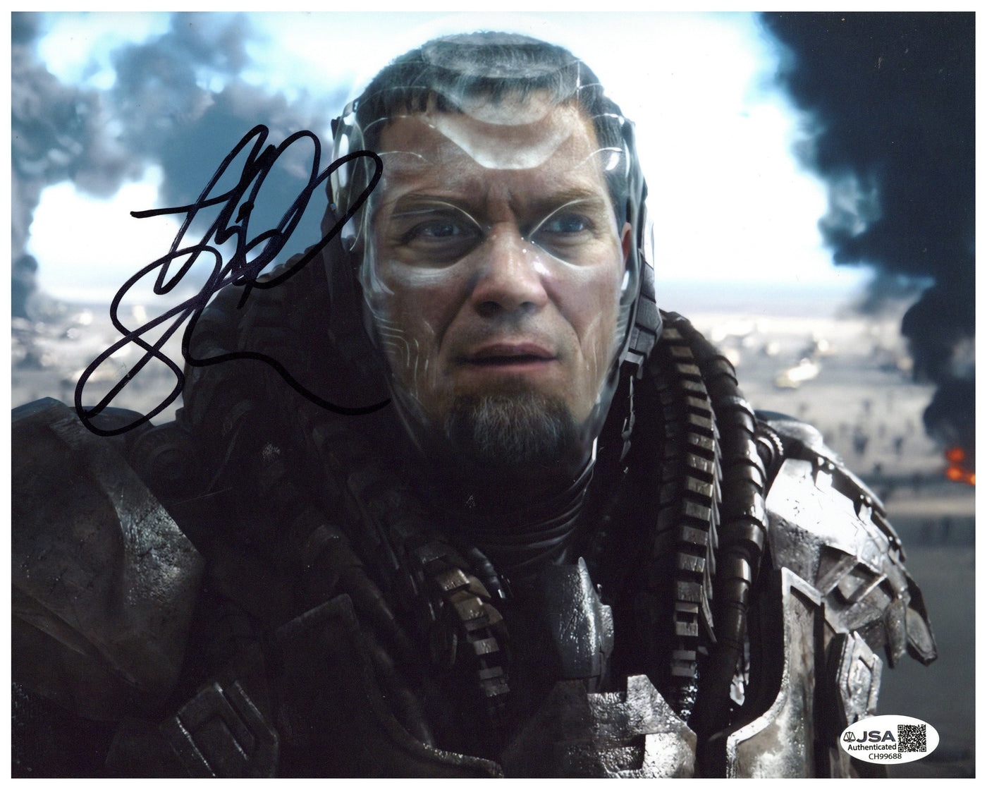 Michael Shannon Signed 8x10 Photo Man of Steel Zod Autographed JSA COA 2