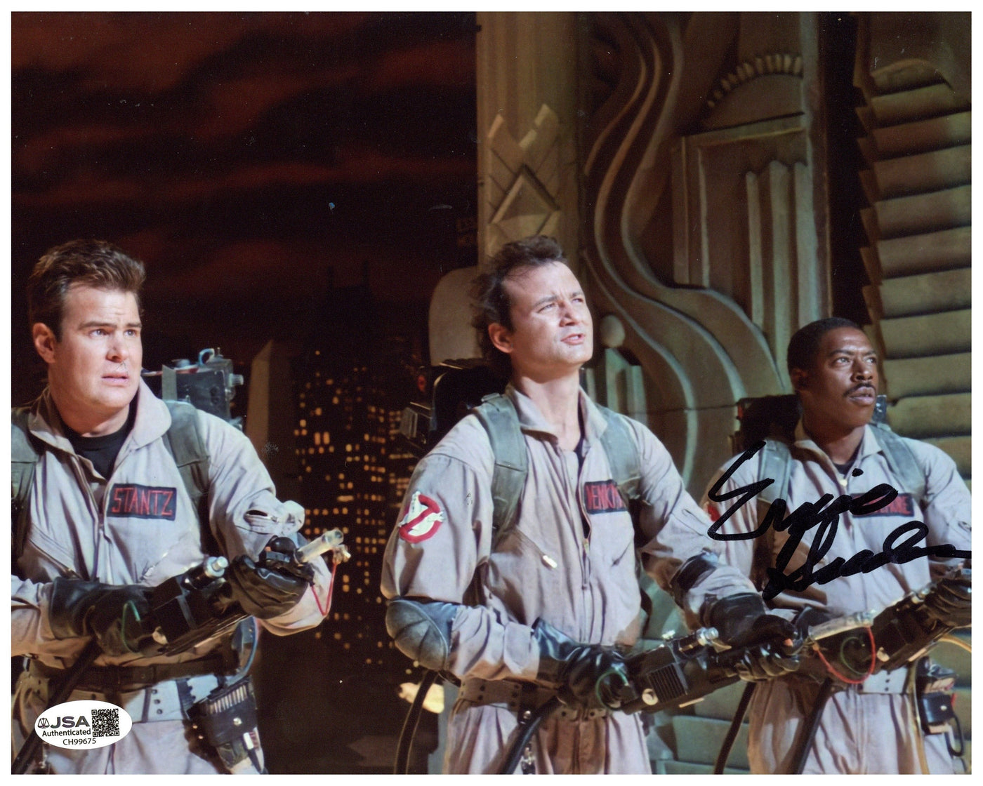 Ernie Hudson Signed 8x10 Photo Ghostbusters Autographed JSA COA