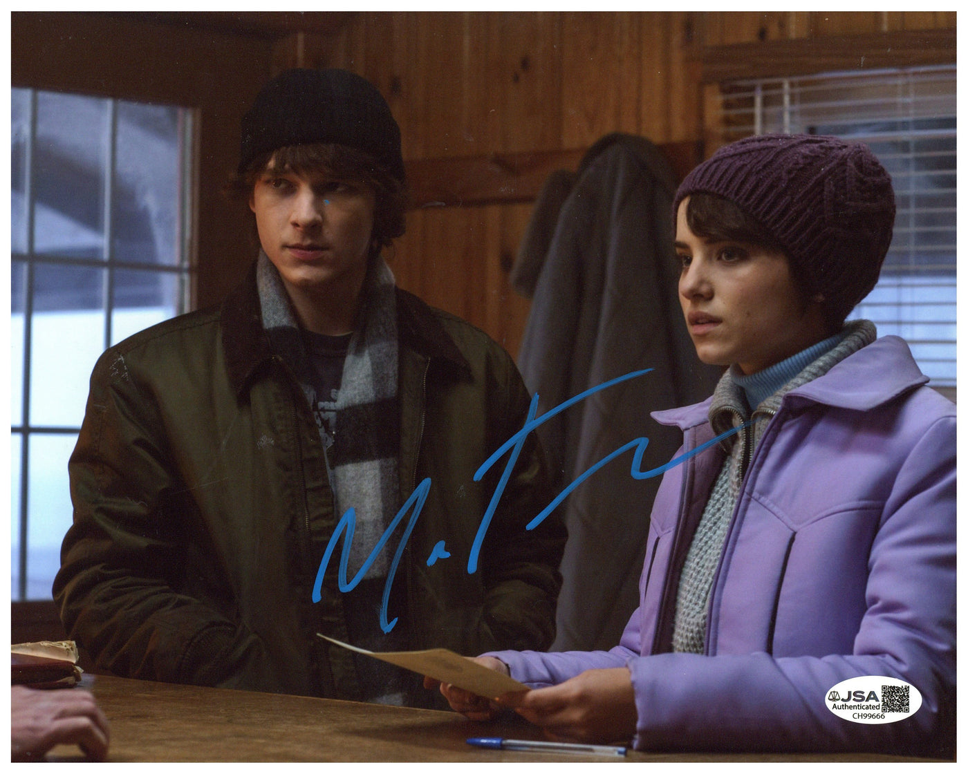 Mason Thames Signed 8x10 Photo Black Phone 2 Autographed JSA COA 4