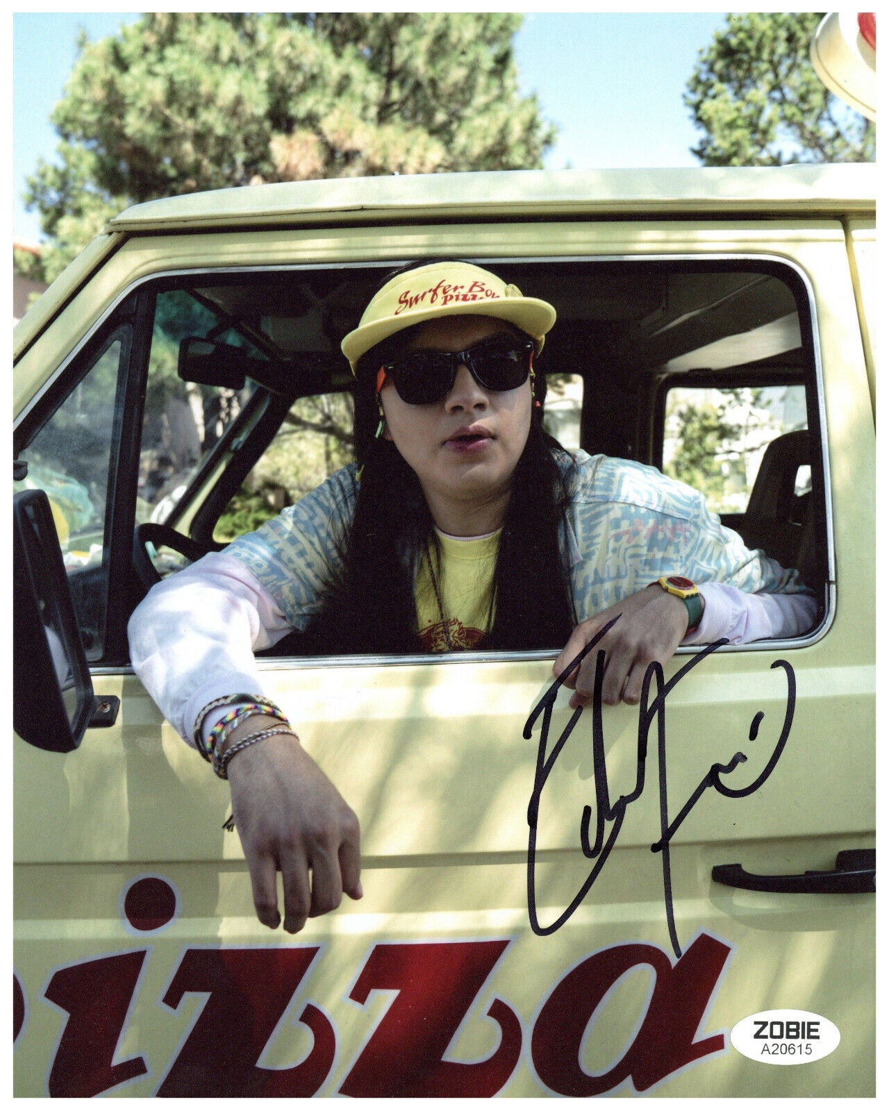 Eduardo Franco Signed 8x10 Photo Stranger Things Argyle Autographed Zobie COA 2