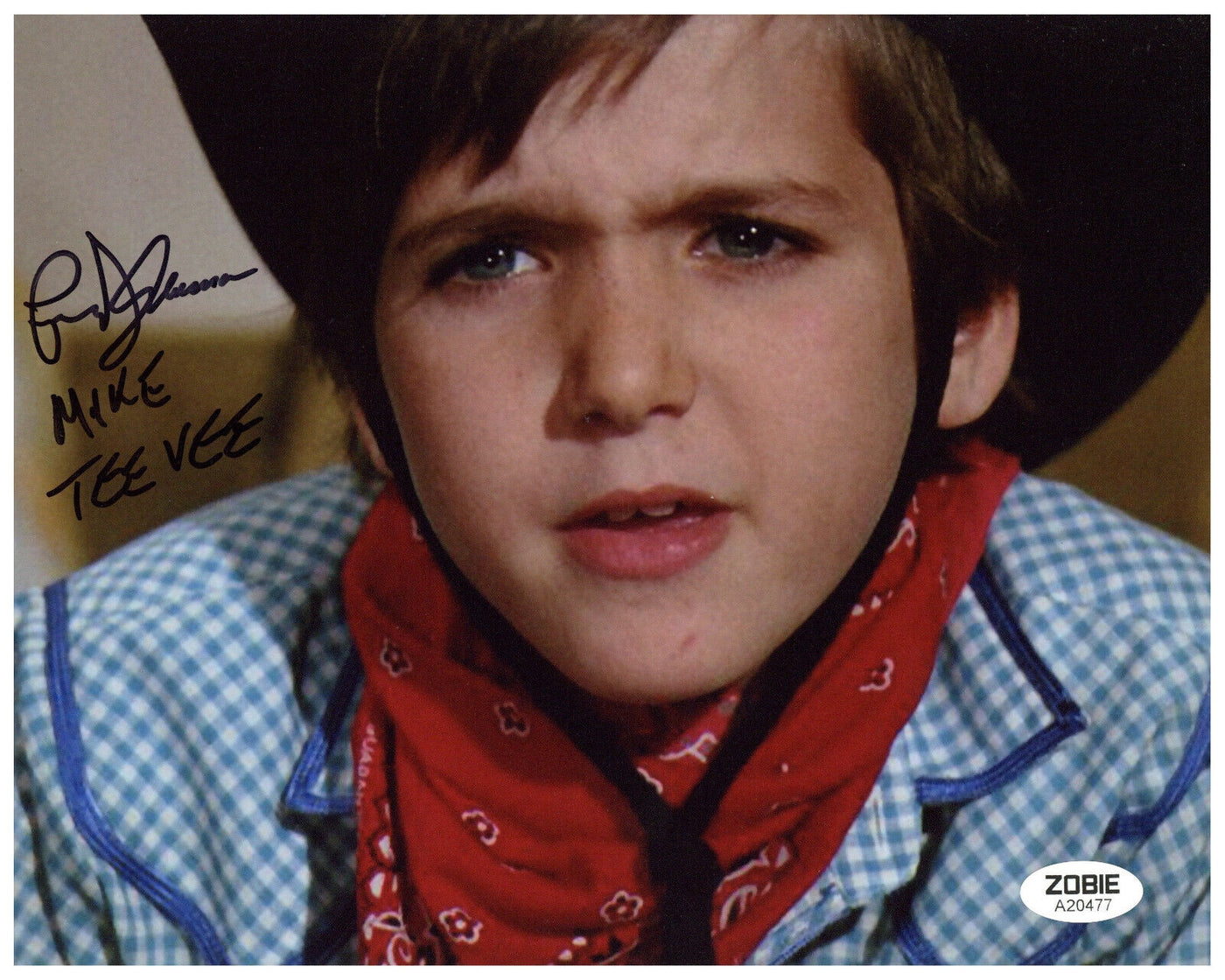 Paris Themmen Signed 8x10 Photo Willy Wonka Autographed Zobie COA