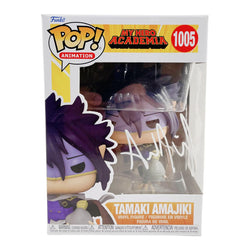 Image of Aaron Dismuke Signed Funko POP My Hero Academia #1005 Autographed JSA COA 2