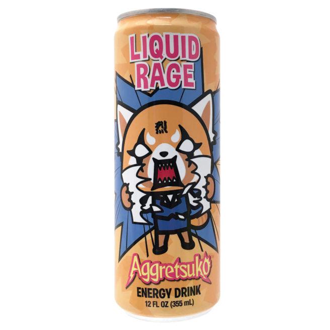 Aggretsuko Liquid Rage 12oz Energy Drink, 1 Can