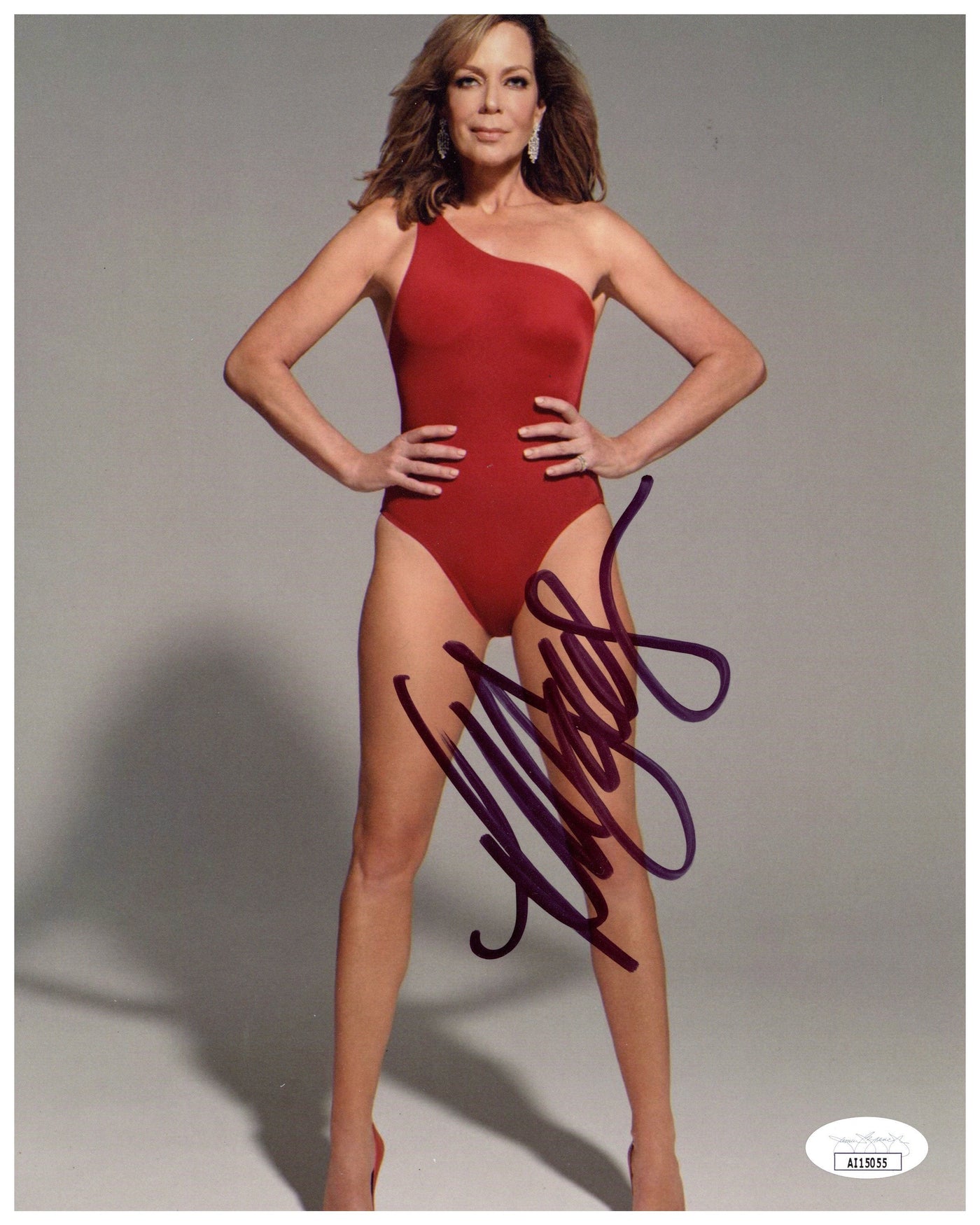 Allison Janney Signed 8x10 Photograph West Wing Star Autographed JSA COA
