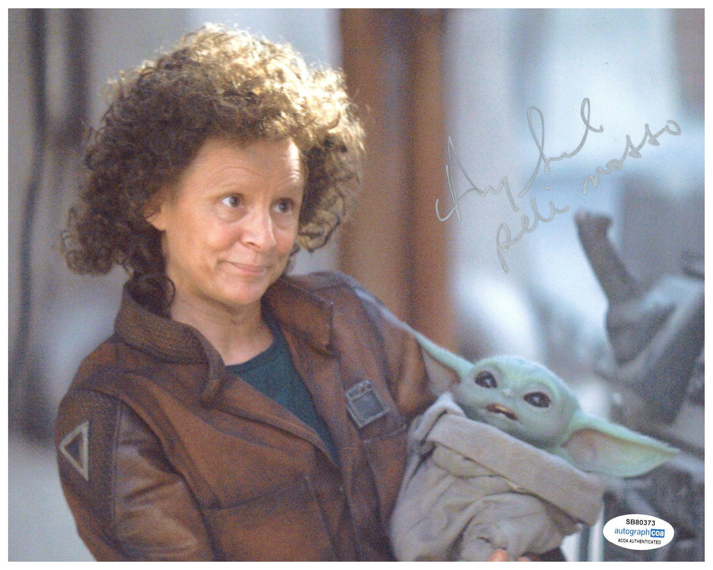 Amy Sedaris Signed 8x10 Photo The Mandalorian Star Wars Autographed ACOA