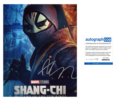 Andy Le Autographed Shang-Chi Death Dealer 8x10 Photo Signed ACOA
