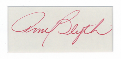 Ann Blyth Autograph Signed 11x14 Framed Film Movie Actress Vintage Photo ACOA
