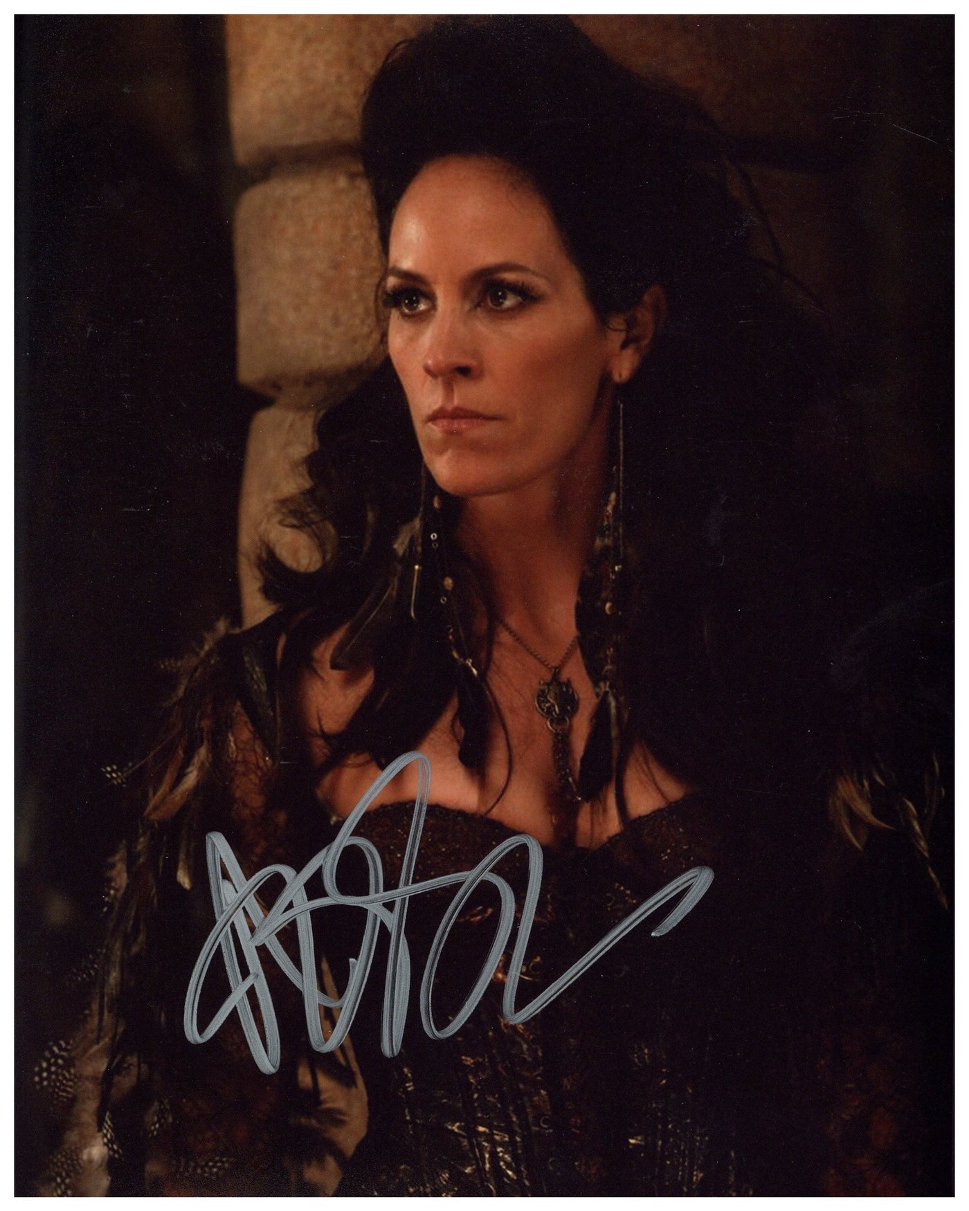 Annabeth Gish Signed 8x10 Photo Once Upon a Time Autographed ACOA 90