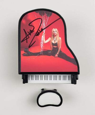 Avril Lavigne Autographed Signed Custom Toy Mini Piano Love Sux ACOA