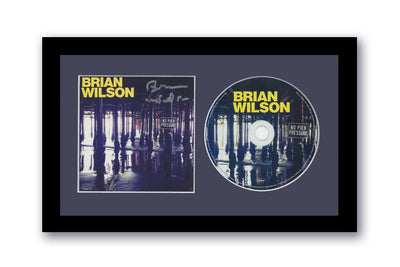 Beach Boys Brian Wilson Autographed Signed 7x12 Framed CD Pier Pressure ACOA 3