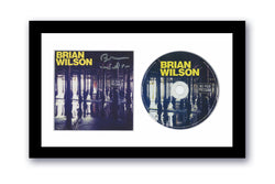 Image of Beach Boys Brian Wilson Autographed Signed 7x12 Framed CD Pier Pressure ACOA 4