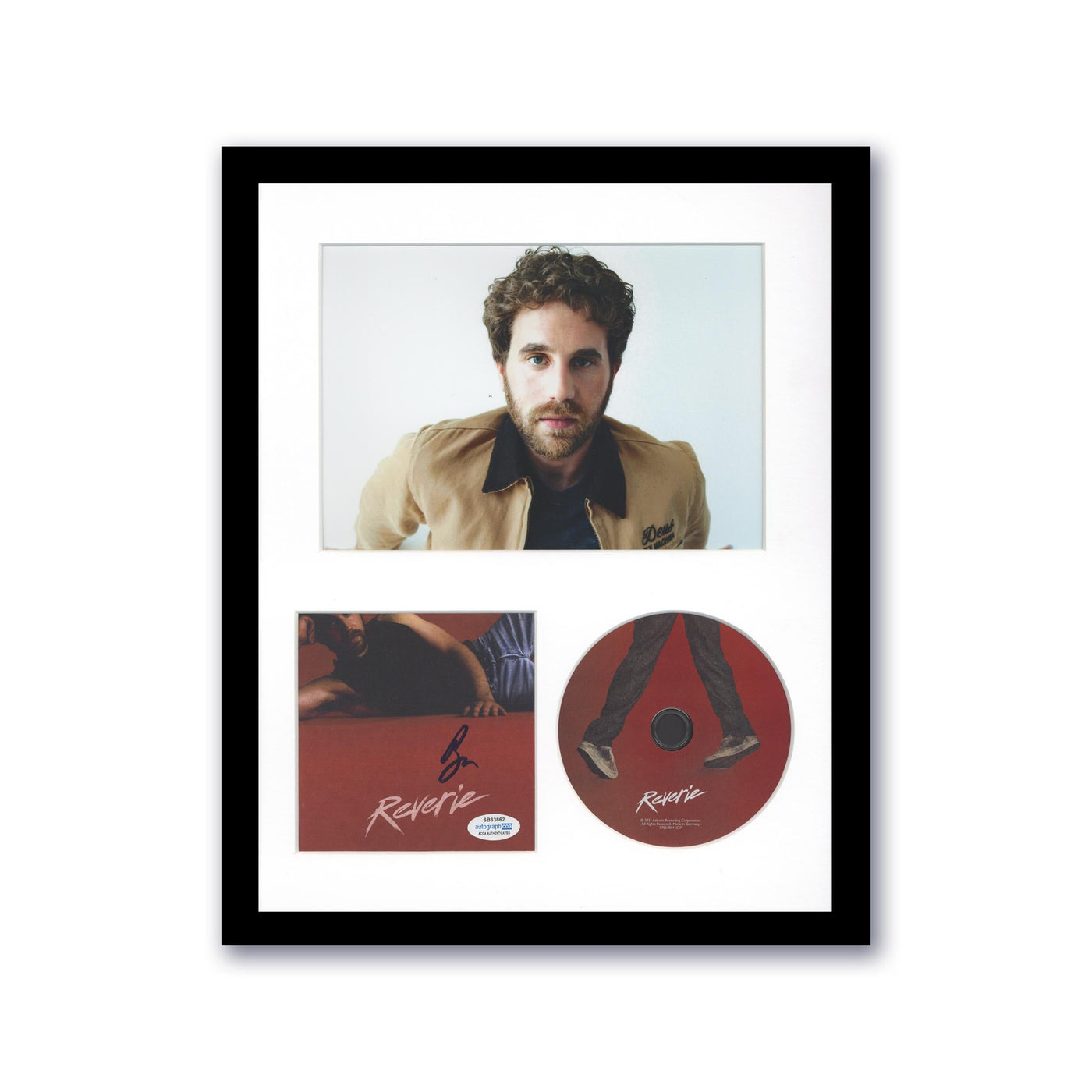 Ben Platt Signed Reverie CD Cover Custom Framed AutographCOA