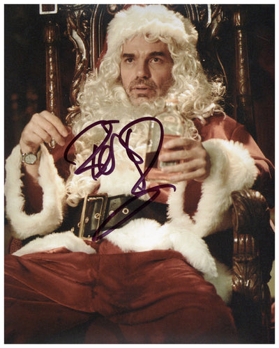 Billy Bob Thornton Signed 8x10 Photo Bad Santa Autographed ACOA