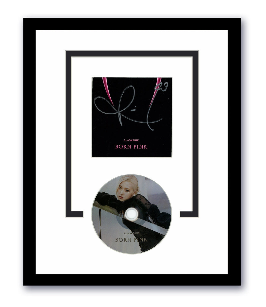 Offers Blackpink Born Pink Rose signed cd