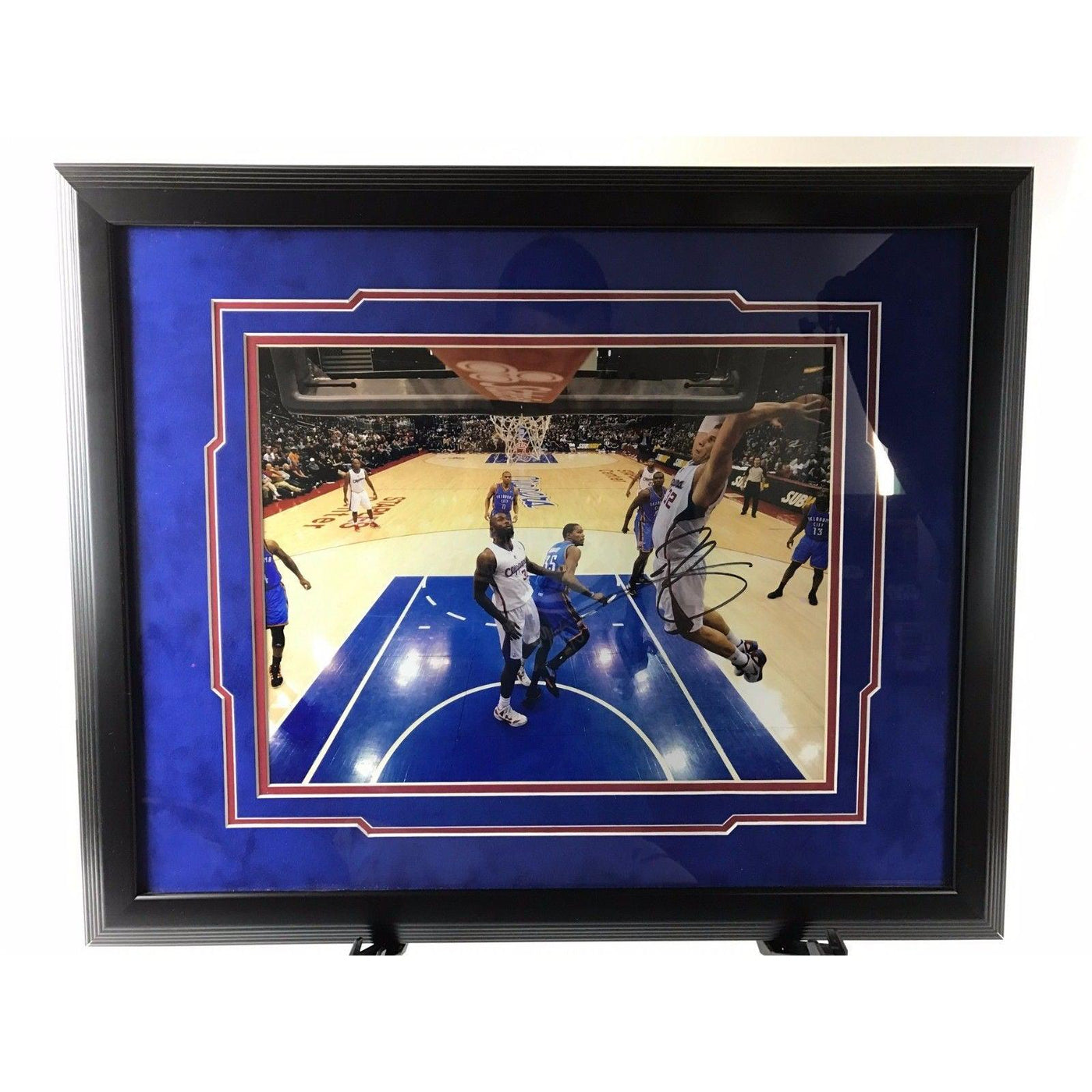 Blake Griffin LA Clippers Autograph Custom Framed 11x14 PHOTO COA Oklahoma