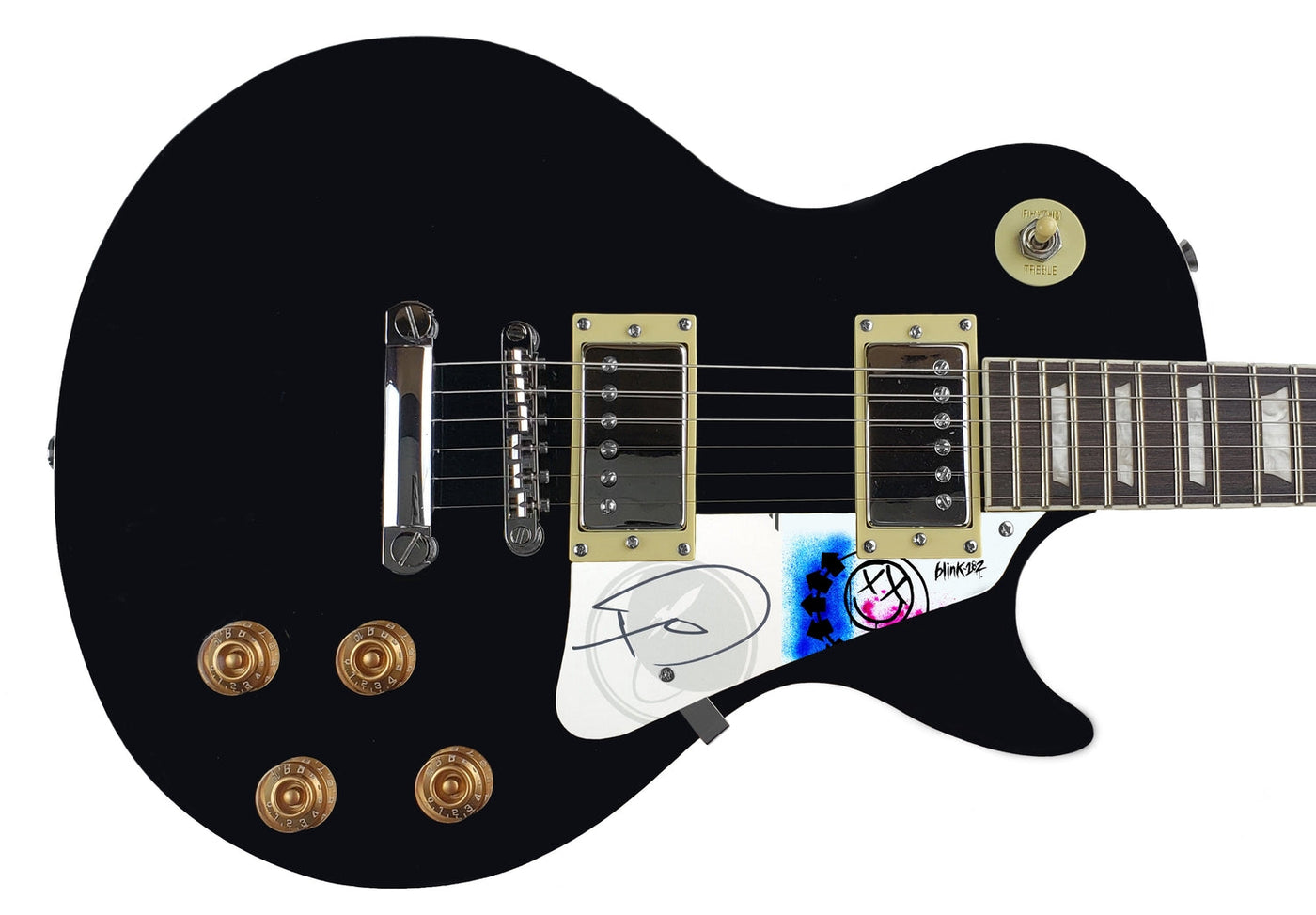 Blink-182 Tom DeLonge Autographed Signed Electric LP Guitar ACOA
