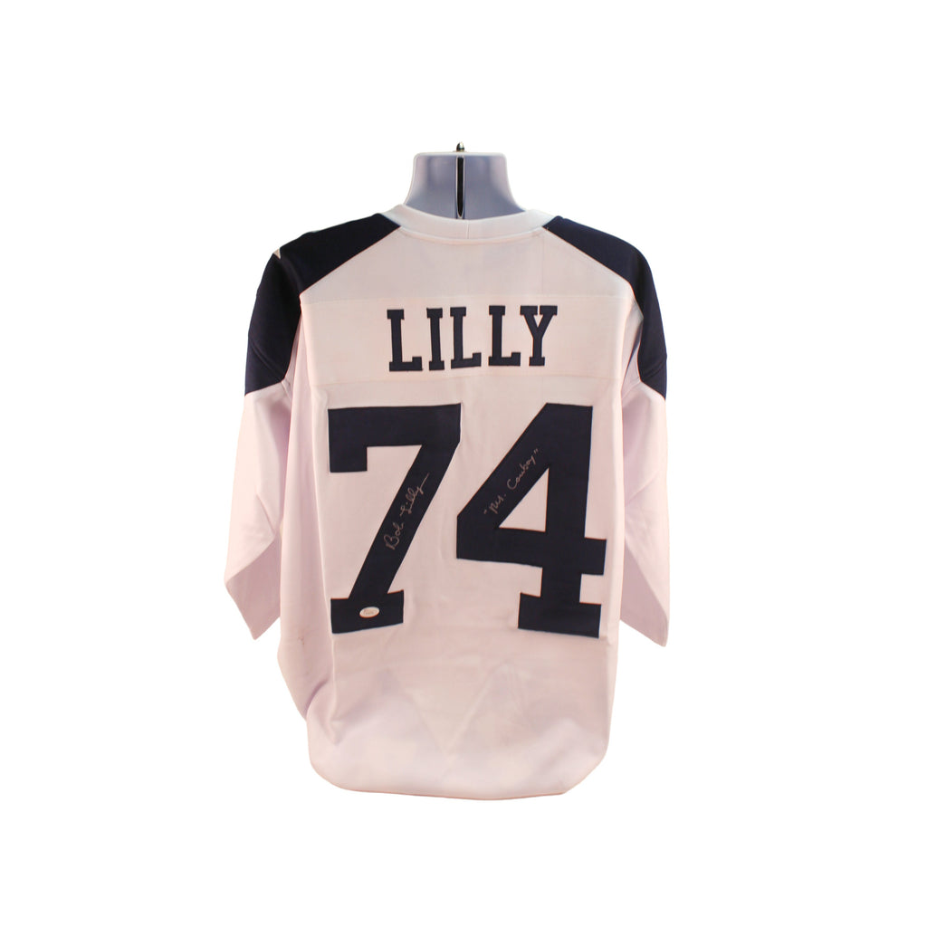 SALE Bob Lilly Autograph Dallas Cowboys Custom Jersey Signed JSA COA –  Zobie Productions