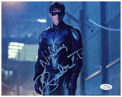 Brenton Thwaites Signed 8x10 Photo DC Titans Nightwing Autographed ACOA