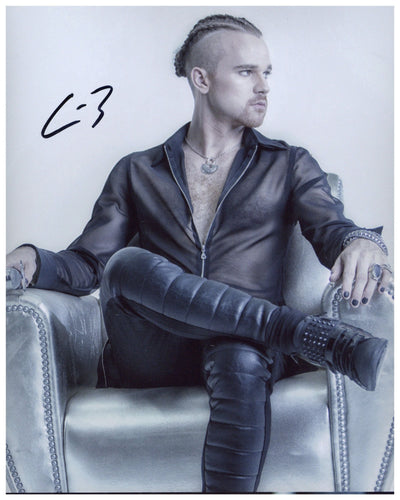 CHASE BELL SINGER SIGNED 8X10 AUTOGRAPH COA