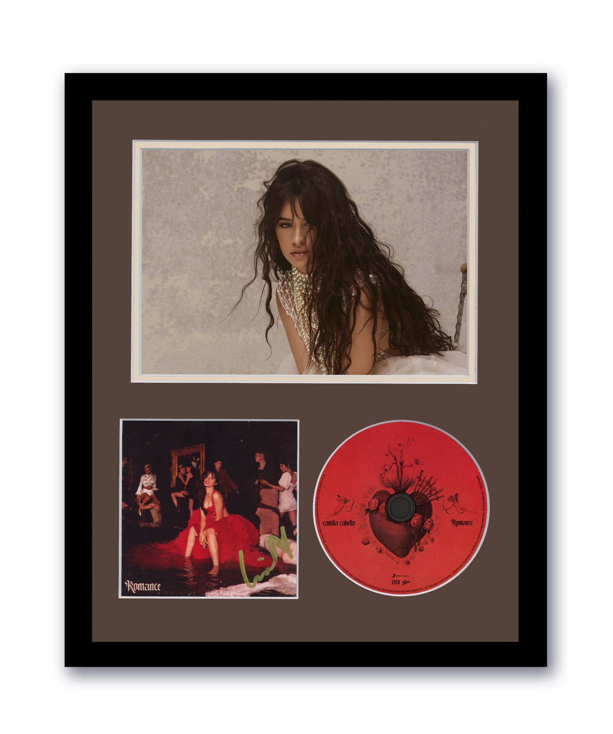 Camila Cabello Autographed Signed 11x14 Framed CD Romance ACOA 3