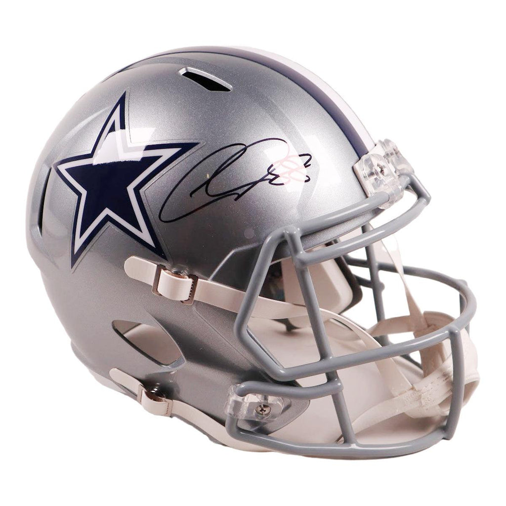 CeeDee Lamb Signed Dallas Cowboys Full Size Replica Speed Helmet