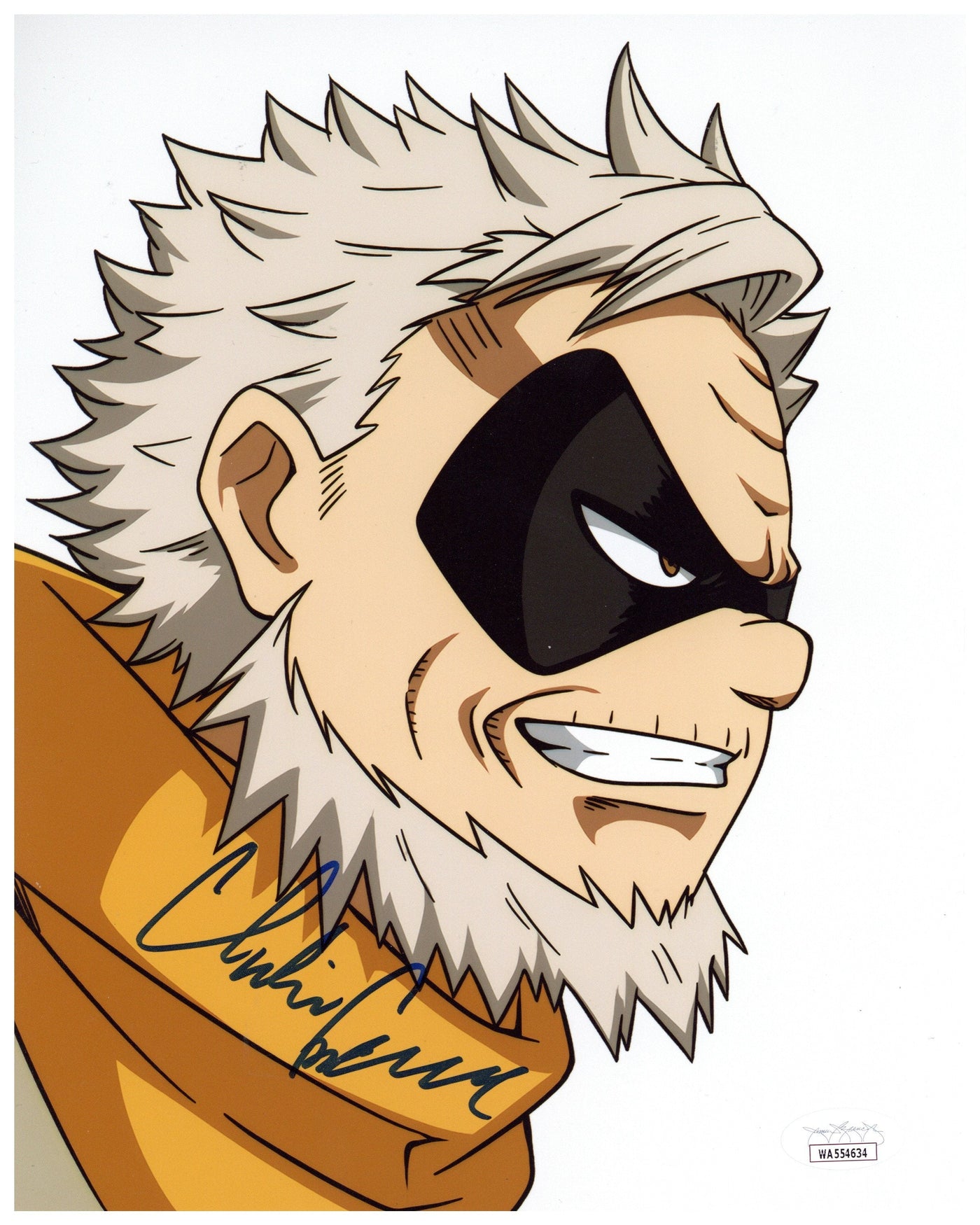 Charles Campbell Signed 8x10 Photo My Hero Academia Gran Torino Autographed JSA 2
