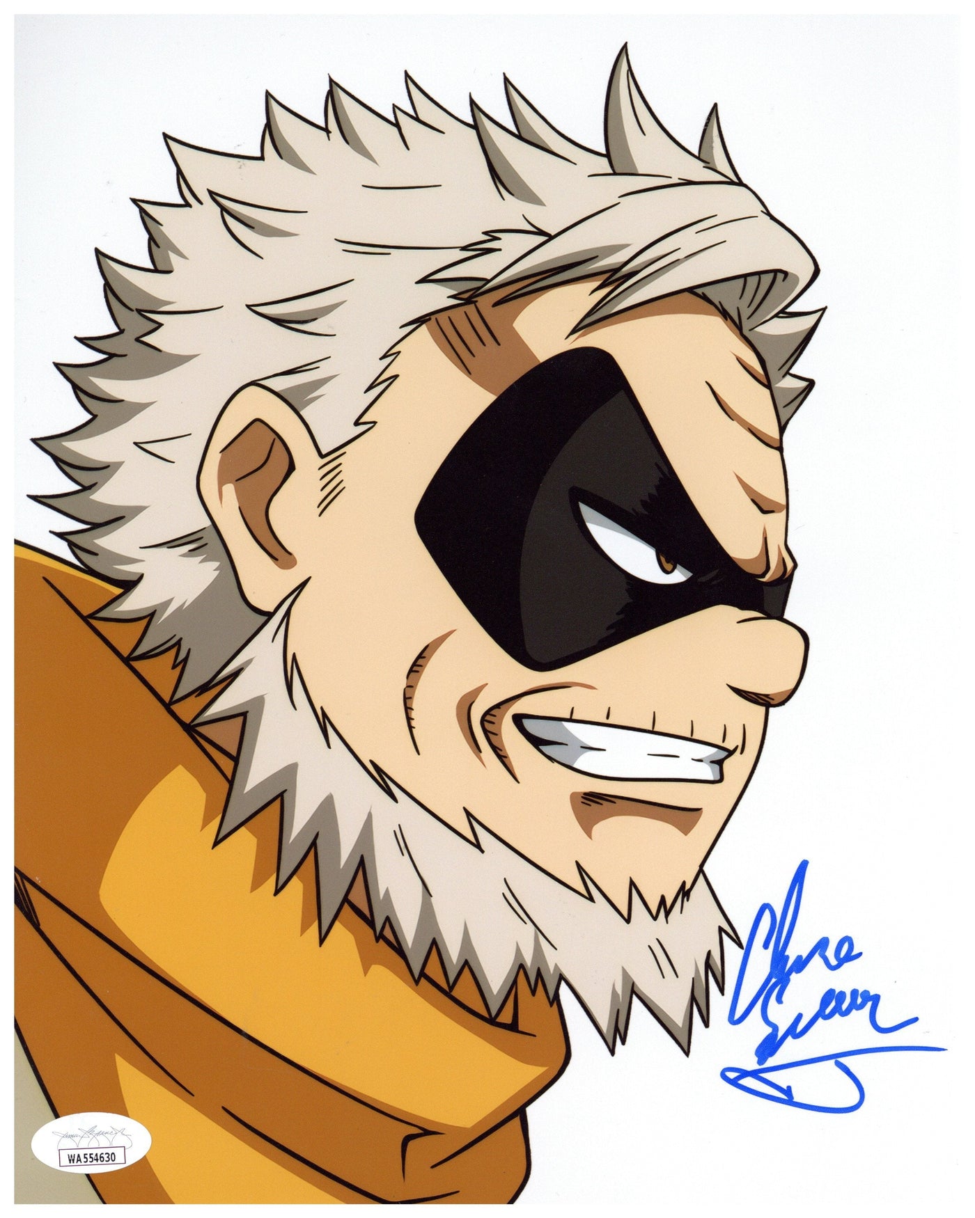 Charles Campbell Signed 8x10 Photo My Hero Academia Gran Torino Autographed JSA