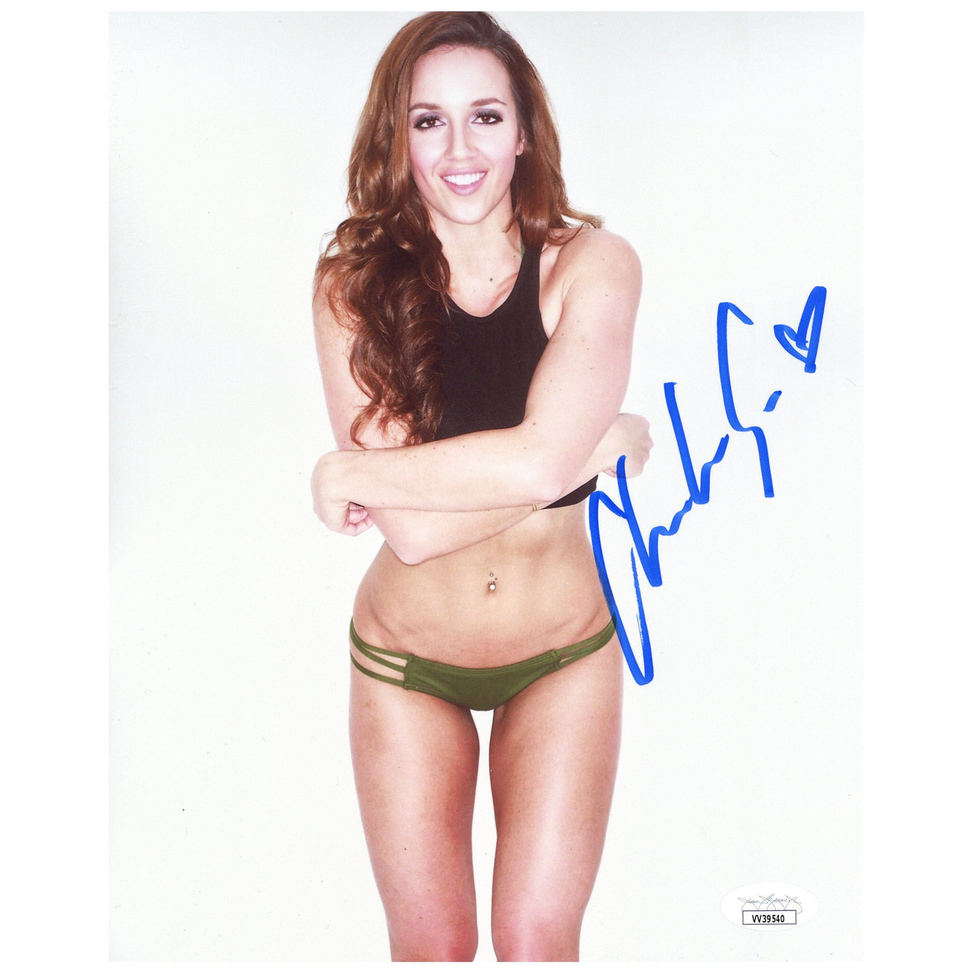 Chelsea Green Signed 8x10 Photo Wrestling Autographed JSA COA 4