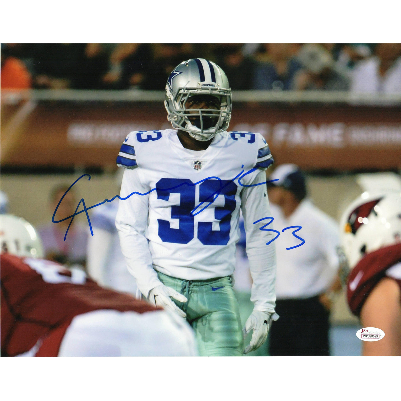 Chidobe Awuzie Autograph 11x14 Photo Dallas Cowboys Signed JSA COA 3