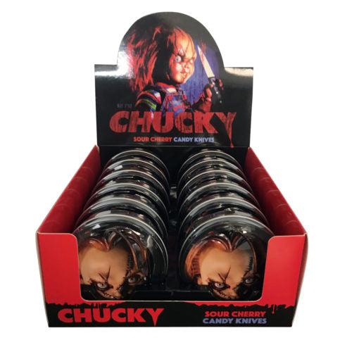 Child's Play Chucky Sour Cherry Candy Tin
