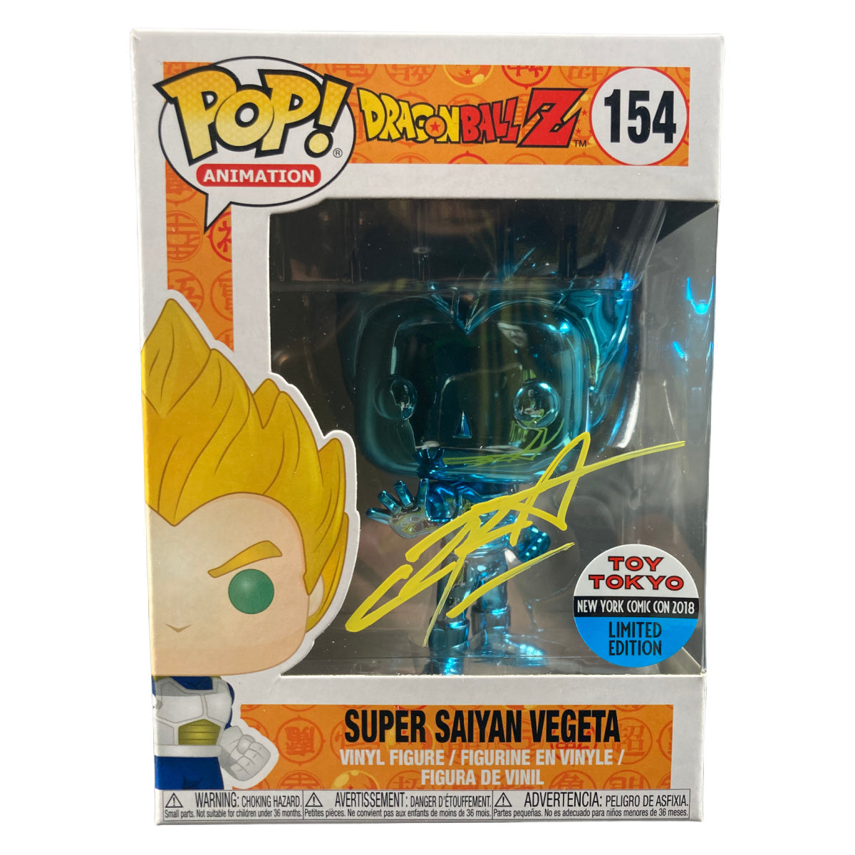 Funko - Follow the instructions in the image and this SDCC exclusive Chrome  Super Saiyan Vegeta Pop! could be yours!