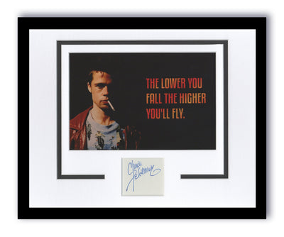 Chuck Palahniuk Autographed Signed Fight Club 11x14 Framed Poster Photo ACOA