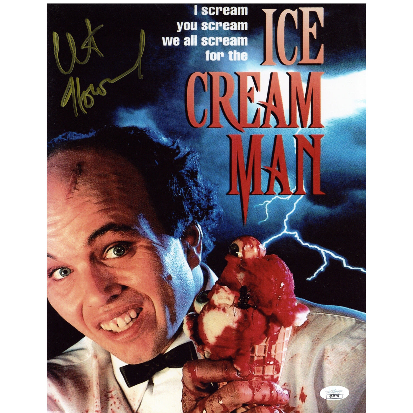 Clint Howard Autographed 11x14 Photo Ice Cream Man Signed JSA COA Z1