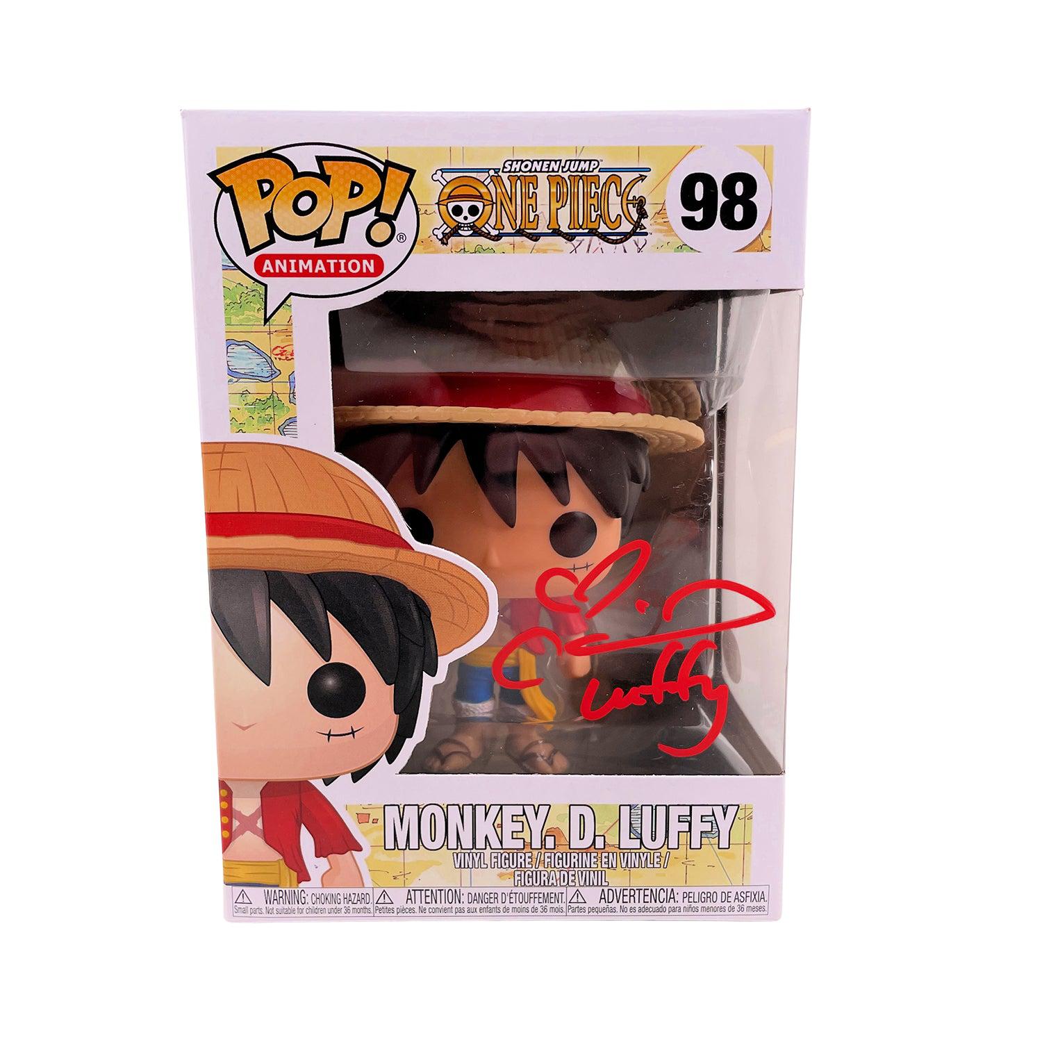 Colleen Clinkenbeard Signed Funko POP One Piece Monkey D. Luffy Autogr ...