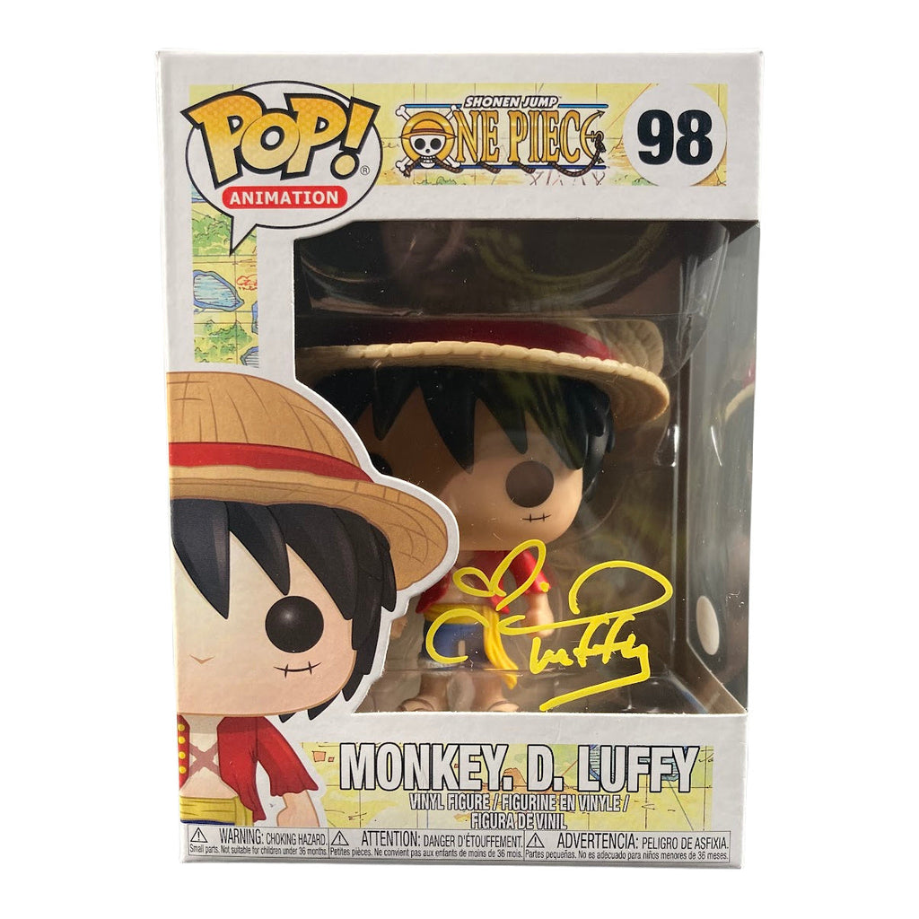 Colleen Clinkenbeard Signed Funko Pop One Piece Monkey D. Luffy Autographed  JSA