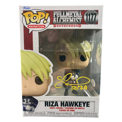 Image of Colleen Clinkenbeard Signed Funko Pop Riza Hawkeye Full Metal Alchemist Auto JSA
