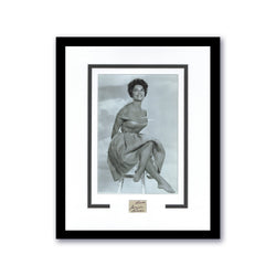 Image of Connie Francis Autographed Signed 11x14 Framed Photo ACOA
