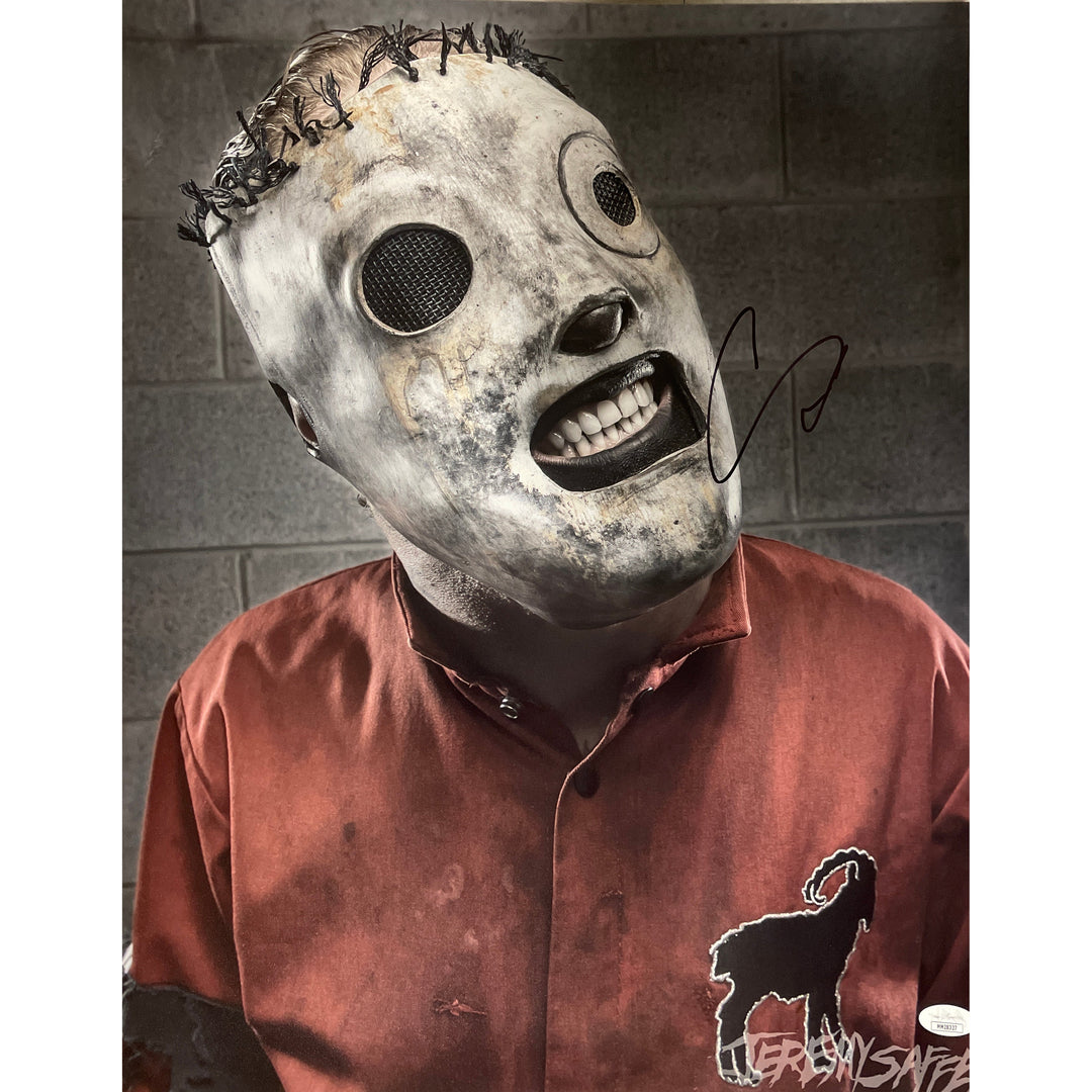 Photo Encadrée Corey Taylor Slipknot A4 - Autographe Imprimé - Cadeau Fan De Métal